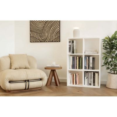 6. REGAŁ MALAX MINI 2X3 BIEL