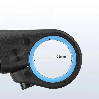 4. Chwyty rowerowe Wozinsky WGR-M22 MTB 22,2 mm ergonomiczne gripy kciukowe - czarne