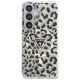 3. Etui Guess IML Leopard Print Triangle MagSafe na Samsung Galaxy S26 - czarne