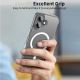 6. Etui Tech-Protect Flexair Hybrid CC MagSafe na iPhone 17 - przezroczyste