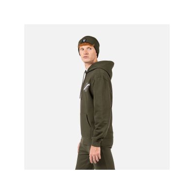 4. Bluza męska ROSSIGNOL WATERFALL H RELAX SWEATSHIRT zielona
