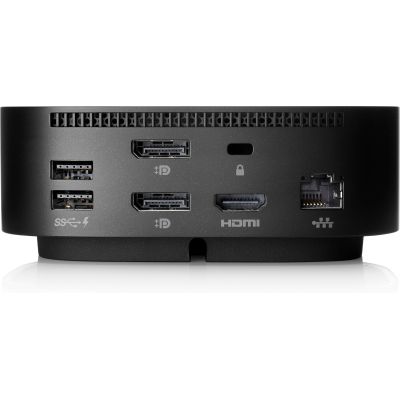 4. Stacja dokująca + zasilacz HP USB-C Dock G5 100W czarna 5TW10AA
