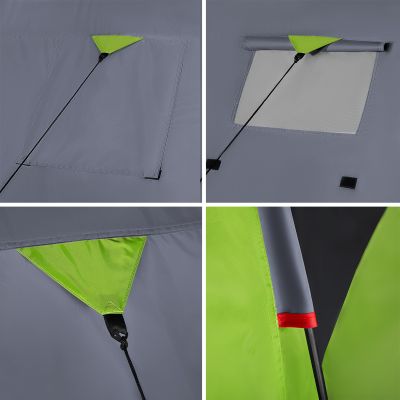 14. NC6006 ZIELONO-SZARY NAMIOT KEMPINGOWY DISCOVERY NILS CAMP