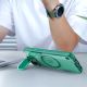 11. Etui Nillkin Iceblade Prop Magnetic z osłoną na aparat i podstawką na iPhone 16e / 17e - zielone