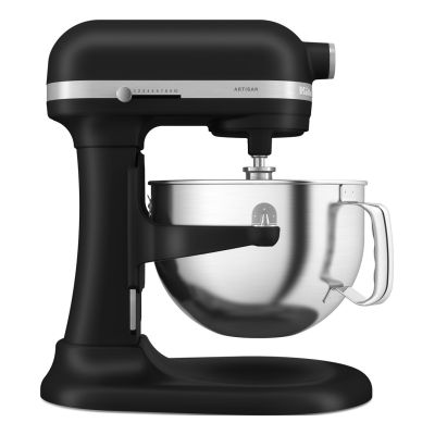 8. KitchenAid 5KSM60SPXEBM Mikser stojący 375 W Czarny