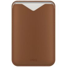 Magnetyczny portfel UNIQ Lyden Evo na telefon - brązowy
