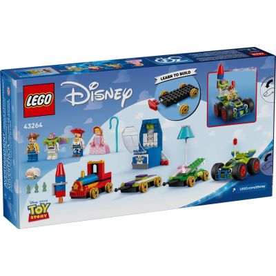 2. LEGO Disney Pixar 43264 Toy Story — Okolicznościowy pociąg i Pan Sterowany