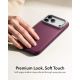 3. Etui ESR Atelier Kickstand MagSafe na iPhone 18 Pro / 17 Pro - burgundowe