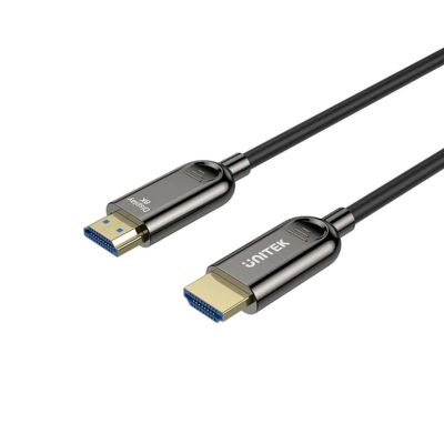 13. UNITEK KABEL OPTYCZNY HDMI 2.1 Active Optical Cable 8K / 4K 144Hz 15M