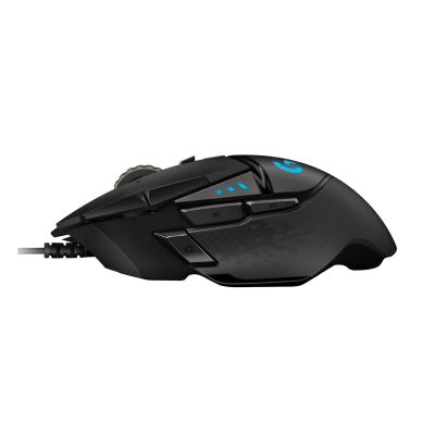 16. Mysz Logitech G502 Gaming HERO EU 910-005471 (optyczna; 16000 DPI; kolor czarny)