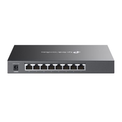 3. TP-Link Omada TL-SG2008P Zarządzany L2/L2+ Gigabit Ethernet (10/100/1000) Obsługa PoE Czarny