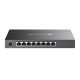 3. TP-Link Omada TL-SG2008P Zarządzany L2/L2+ Gigabit Ethernet (10/100/1000) Obsługa PoE Czarny