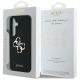8. Etui Guess Silicone Big 4G Logo Bottom Script na Samsung Galaxy S25 - czarne
