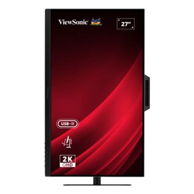3. Viewsonic VG2741V-2K monitor komputerowy 68,6 cm (27") 2560 x 1440 px Quad HD LCD Czarny