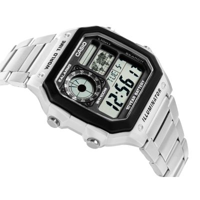 3. Zegarek Męski CASIO AE-1200WHD-1AVEF + BOX