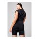 3. Koszulka CASALL Seamless Graphical Rib Tee czarny