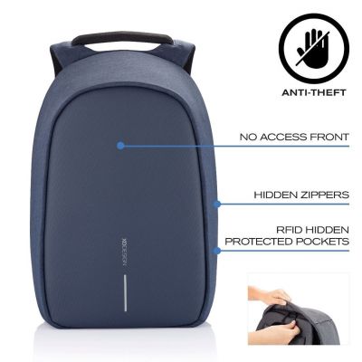 10. XD DESIGN PLECAK ANTYKRADZIEŻOWY BOBBY HERO SMALL GRANATOWY P/N: P705.705