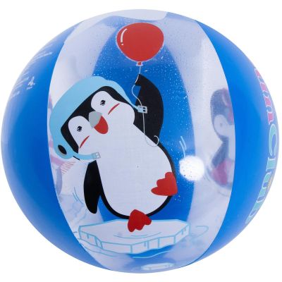 12. PIŁKA PLAŻOWA DMUCHANA 50CM PINGWIN MAGIC INK 53060