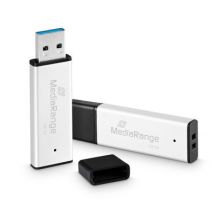 MediaRange MR1902 pamięć USB 128 GB USB Typu-A 3.2 Gen 1 (3.1 Gen 1) Czarny, Srebrny