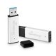MediaRange MR1902 pamięć USB 128 GB USB Typu-A 3.2 Gen 1 (3.1 Gen 1) Czarny, Srebrny