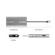 2. Stacja dokująca USB-C Orico XDR 12w1 USB-A USB-C 2x HDMI 4K 60Hz DisplayPort 4K 60Hz RJ45 Gigabit PD 100W czytnik kart SD i microSD - srebrna
