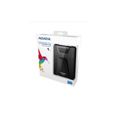 2. Dysk zewnętrzny HDD ADATA HD650 (1TB; 2.5"; USB 3.2; czarny)