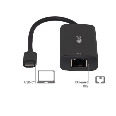 5. CLUB3D CAC-2531 stacja dokująca Przewodowa USB 3.2 Gen 1 (3.1 Gen 1) Type-C Czarny