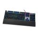 19. Klawiatura mechaniczna IBOX AURORA K-4 RGB IKGMK4 (USB; (US); kolor czarny)