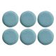 ROSE&TULIPANI CONCERTO FUSE AZZURRO Zestaw 6 talerzy obiadowych 27 cm