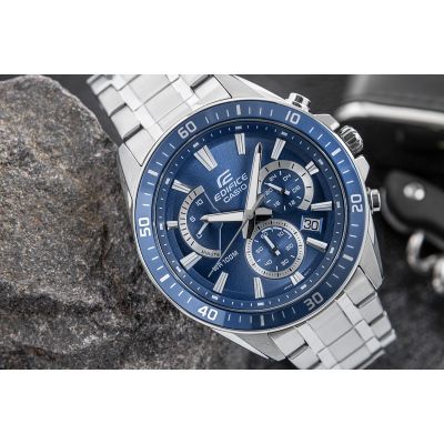 4. Zegarek Męski CASIO EDIFICE EFR-552D-2AVUEF + BOX