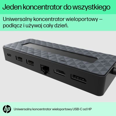 10. Hub HP USB-C Universal Multiport