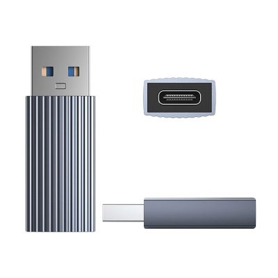 2. Adapter Orico AH-AC10 przejściówka USB-C na USB-A 3.1 - szary
