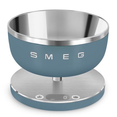 Smeg KSC01SBMWW waga kuchenna Niebieski Blat Okrągły Elektroniczna waga kuchenna