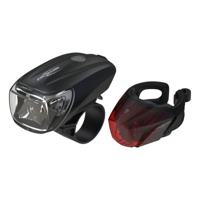 Ansmann 1600-0254 światło do roweru Oświetlenie tylne + przednie (zestaw) LED