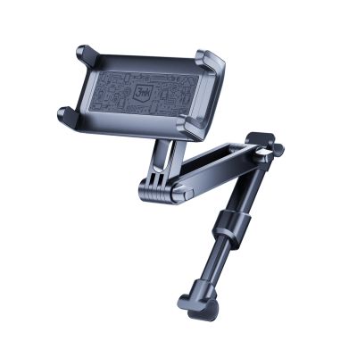 5. Uchwyt 3mk Single Headrest Holder samochodowy do telefonu na zagłówek pojedynczy - czarny