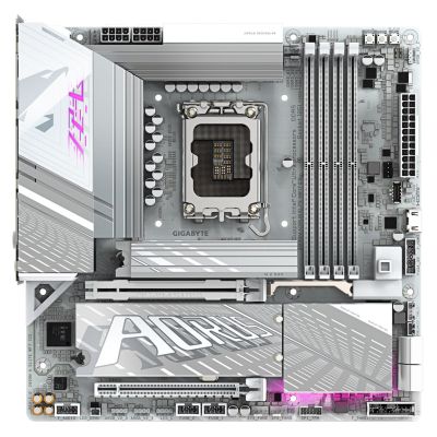 2. GIGABYTE Z890M AORUS ELITE WIFI7 ICE Intel Z890 LGA 1851 (Socket V1) ATX