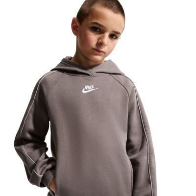 3. Dres dla dzieci Nike Sportswear Club Fleece szary HQ9318 289