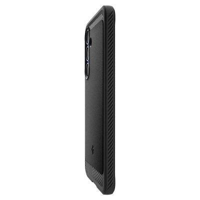 12. Etui Spigen Rugged Armor Mag MagSafe na Samsung Galaxy S25 - czarny-mat