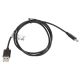 2. Kabel Lanberg CA-USBO-10CC-0010-BK (USB 2.0 typu A M - USB typu C M; 1m; kolor czarny)