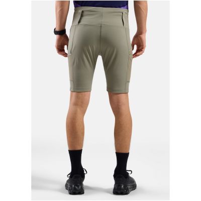 4. Spodenki męskie Odlo X-ALP TRAIL CARGO Tights short beżowe