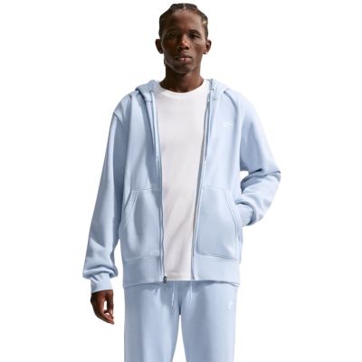 Bluza męska Nike Club BB FZ Hoodie błękitna FN3861 407 M