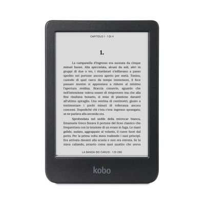 13. Ebook Kobo Clara BW 6" E-Ink Carta 1300 HD 16GB WI-FI Black