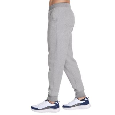 2. Skechers Max Soft Fleece Jogger PT289-LTGY Szare L