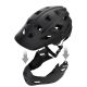 32. Kask rowerowy full-face Meteor Hydra S 51-55 cm czarny