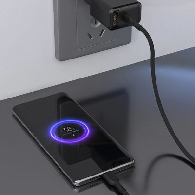 8. Kabel Dudao L9X 30W USB-C - Lightning 1m - czarny
