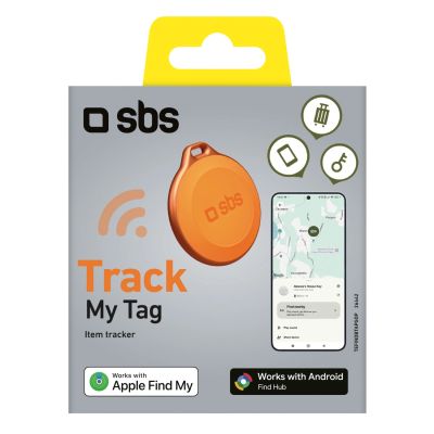 2. Lokalizator SBS Track My Tag uniwersalny tracker - pomarańczowy