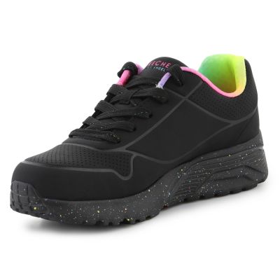 8. Buty Skechers Uno Lite Rainbow Speckle Jr 310456L-BKMT