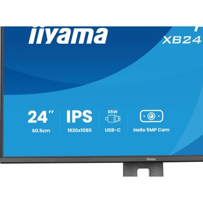 7. iiyama ProLite XB2497HSNH-B1 24IN IPS LCD 4MS 1920X1080 350CD/M2 HDMI/DP/USB 2 monitor komputerowy 60,5 cm (23.8") 1920 x 1080 px Full HD Czarny