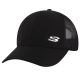 Skechers Sport S Metal Hat Cap SKBB5025-BLK Czarne One size