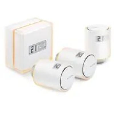 10. Zestaw: termostat + 3 zawory Netatmo NBU-NTH-NAV